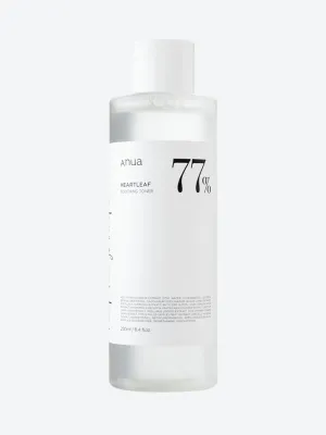 Heartleaf 77% soothing toner 250ml
