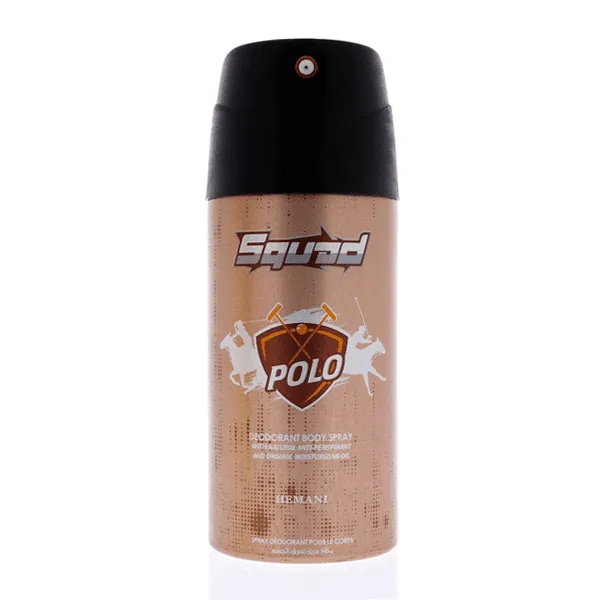 HEMANI SQUAD POLO DEODORANT BODY SPRAY 150ML