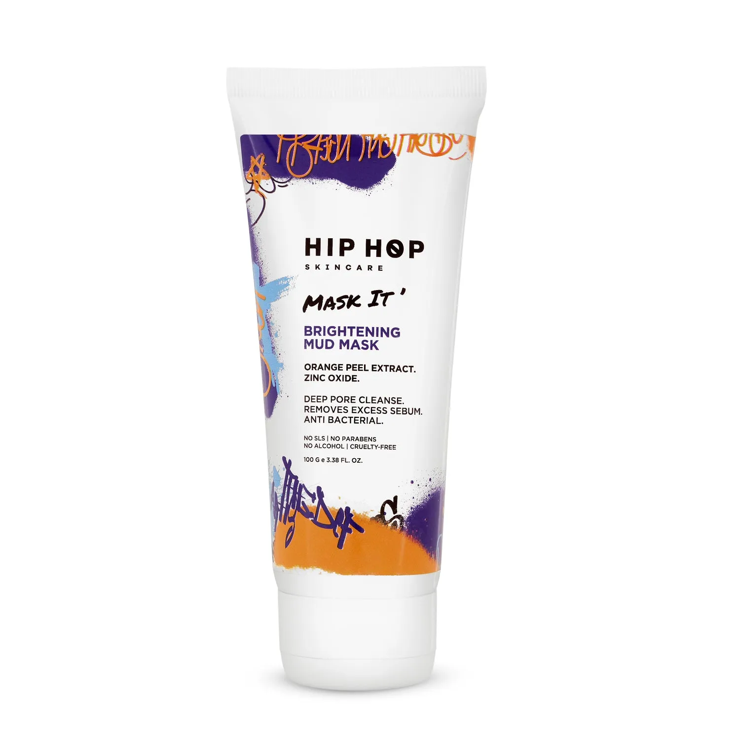 HipHop Bikini & Underarm Wax Strips (Argan Oil, 12 Strips)   Brightening Mud/Face Mask (Orange Peel Extract, 100 ml)