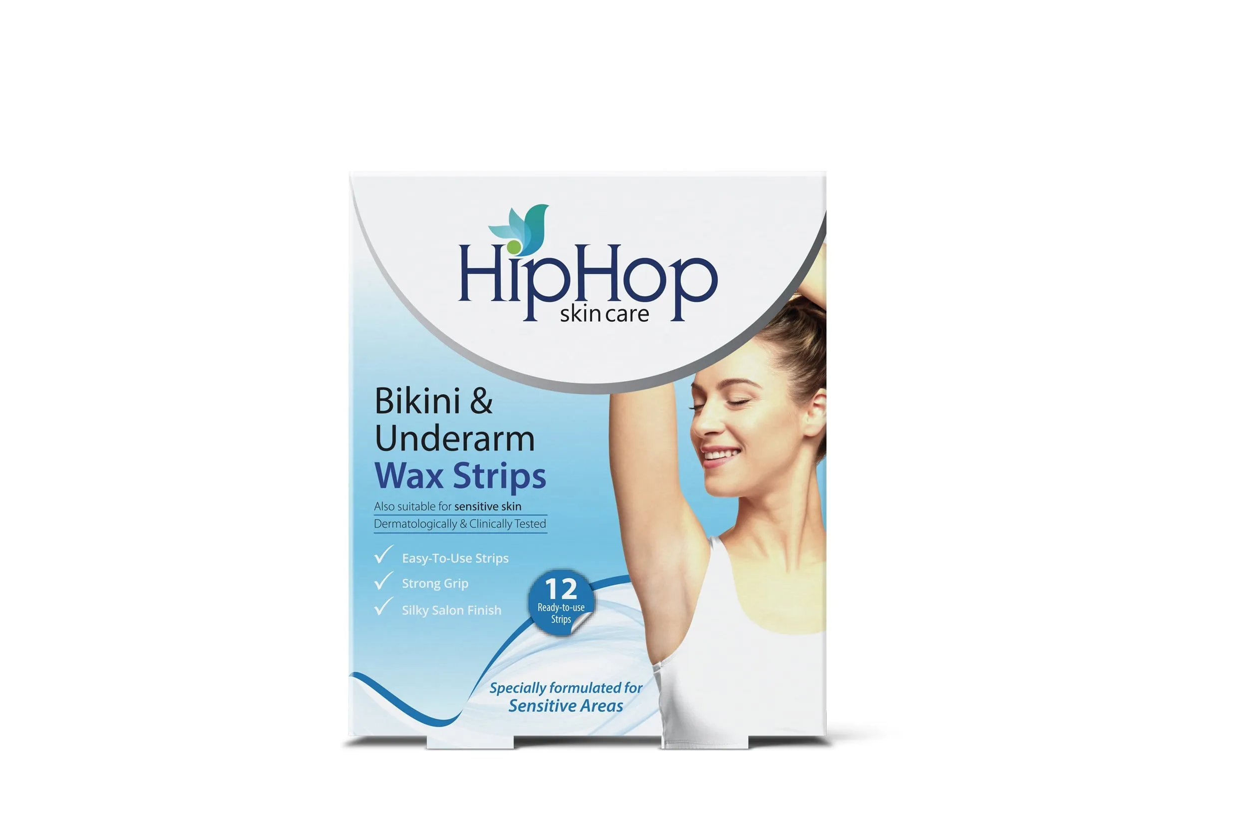 HipHop Bikini & Underarm Wax Strips (Argan Oil, 12 Strips)   Brightening Mud/Face Mask (Orange Peel Extract, 100 ml)