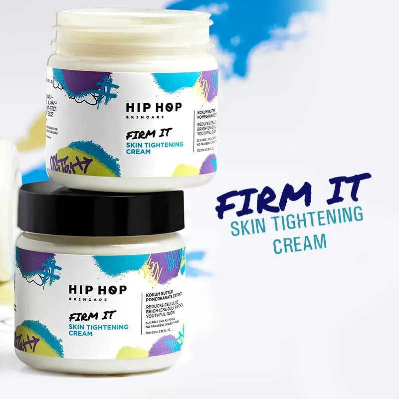 HipHop Facial Wax Strips (Argan Oil, 20 Strips)   Skin Tightening Cream (Pomegranate Extract, 100 gm)