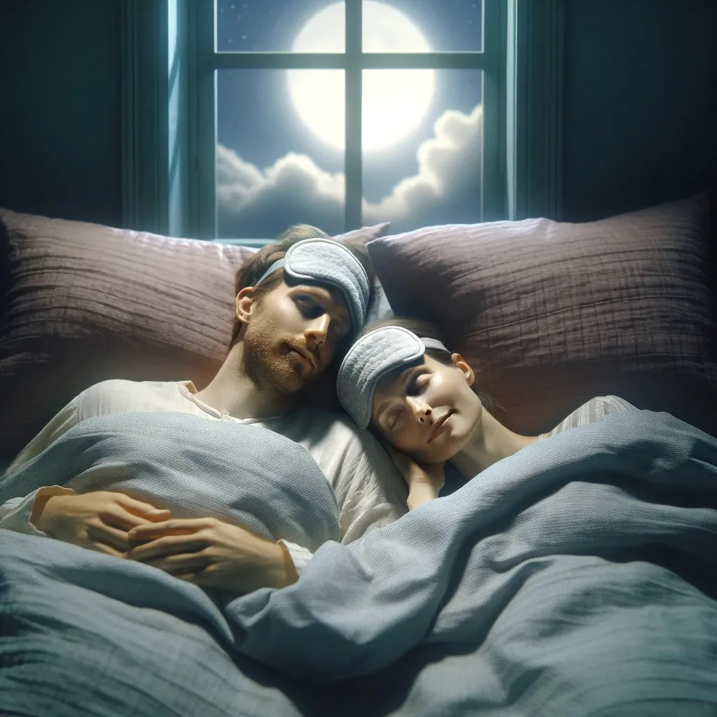His and Hers - Sleeping Mask Package for Couples