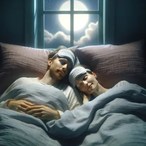 His and Hers - Sleeping Mask Package for Couples