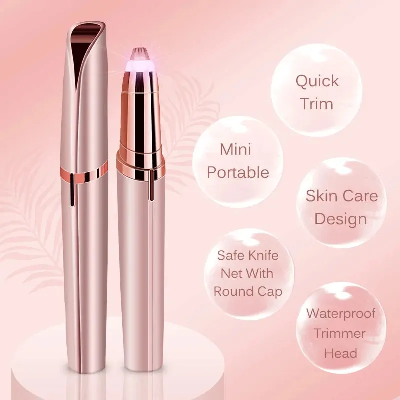 iBelieve Electric Face Eyebrow Hair Remover Epilator