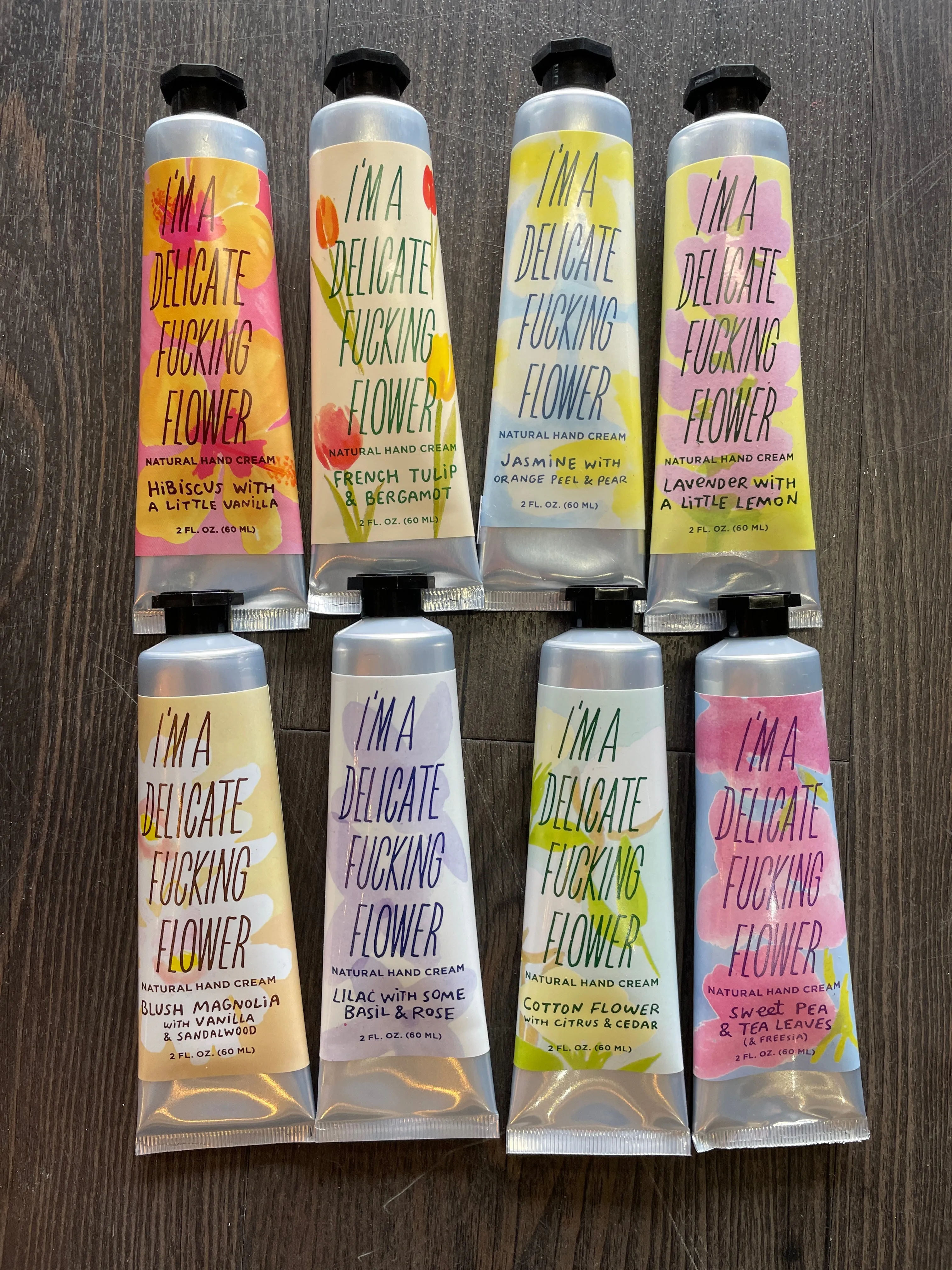 I'm a Delicate Fucking Flower Hand Cream - French Tulip & Bergamot