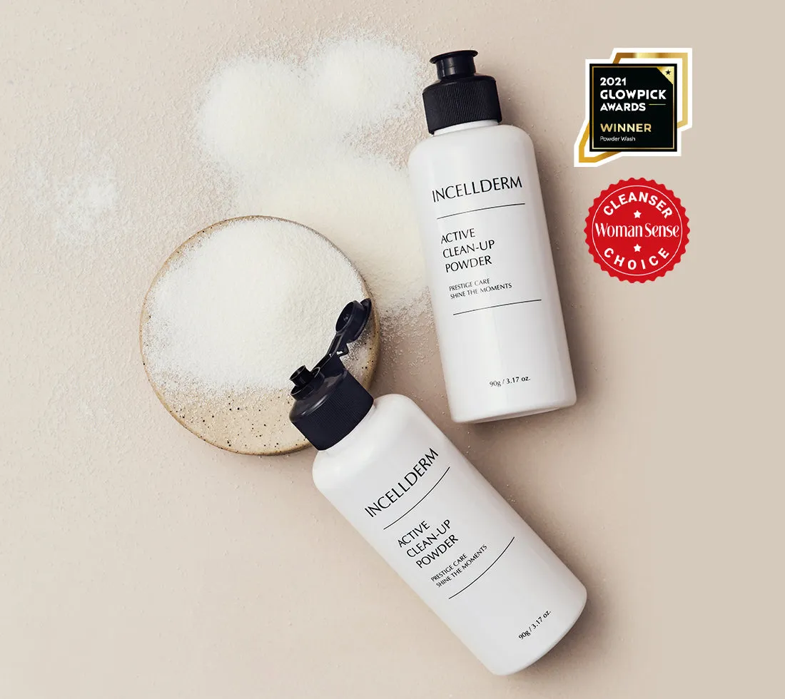 INCELLDERM Active Clean-up Powder