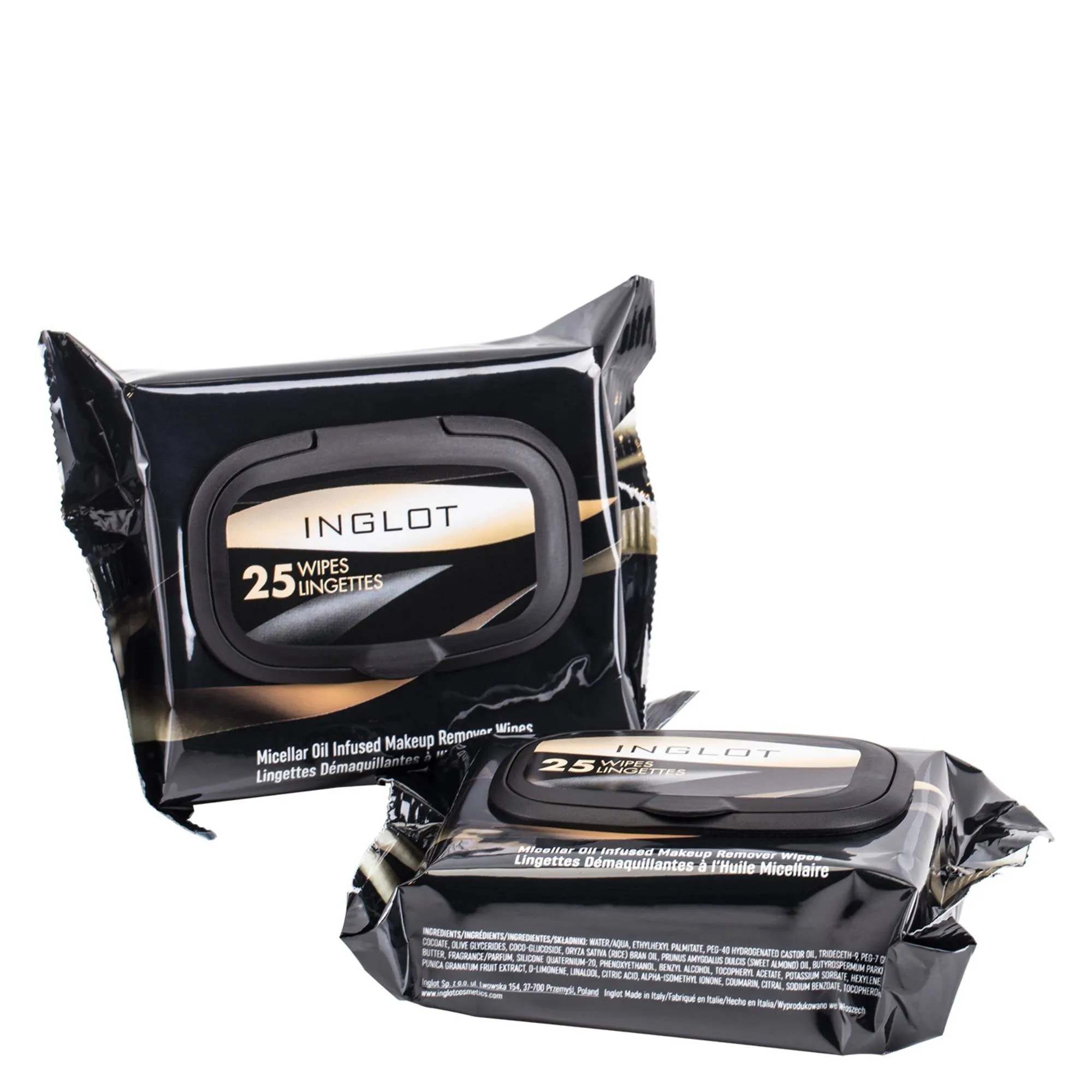 INGLOT Micellar Oil Infused Makeup Remover Wipes