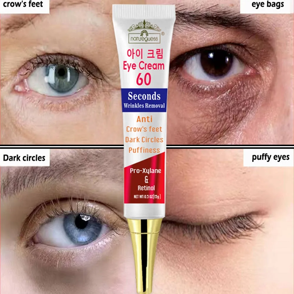 Instant Eye Cream Retinol Firming Anti Puffiness Aging Wrinkles Remove Dark Circles Moisturizing Skin Care Korean cosmetics