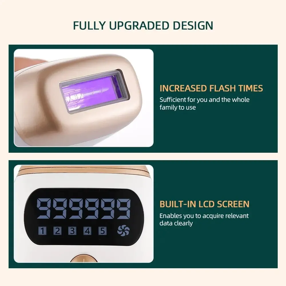IPL Laser Epilator Painless 999999 Flashes Hair Removal Hair Remover -IPL Hair Removal