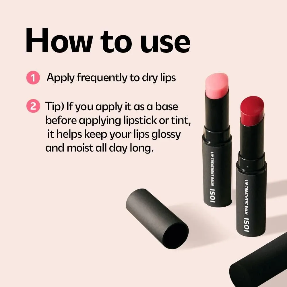 isoi Bulgarian Rose Lip Treatment Balm 5g