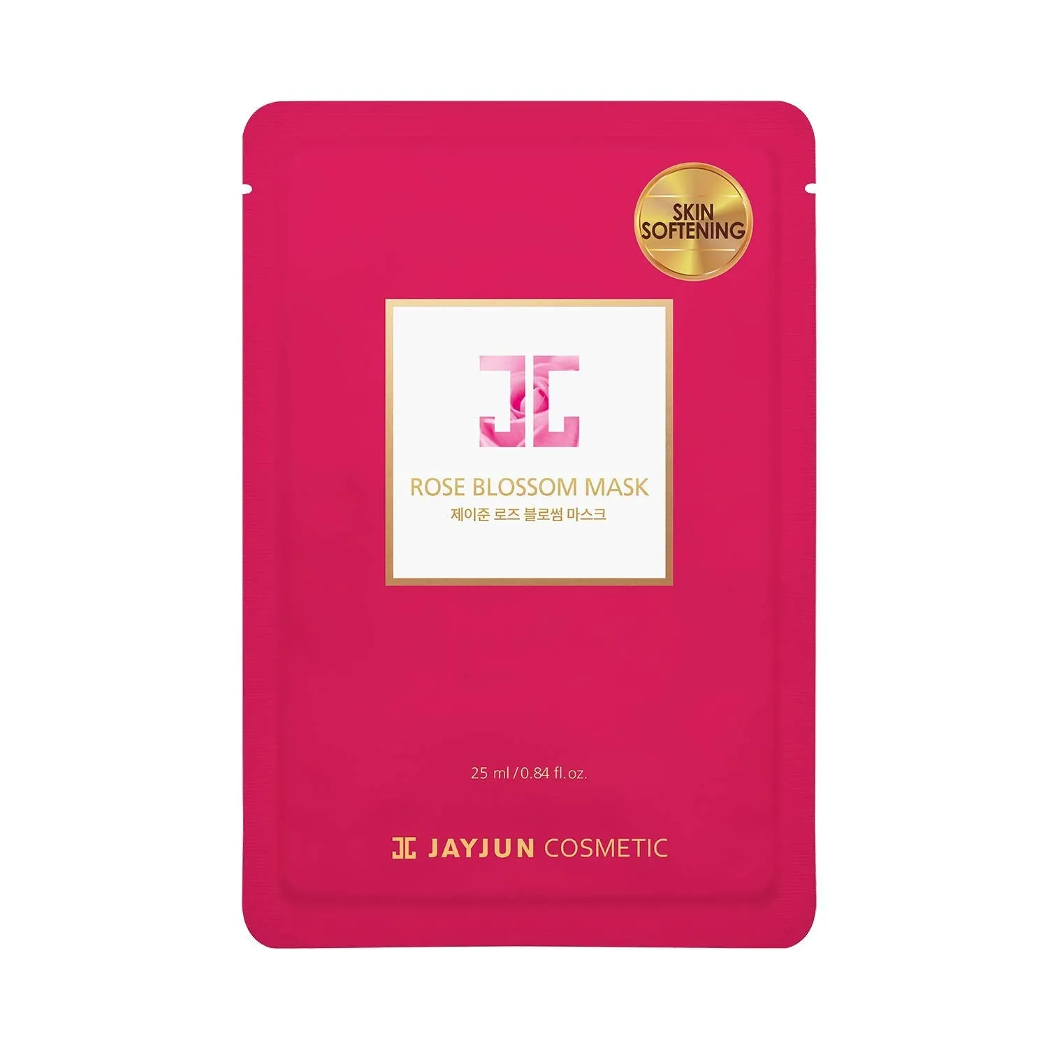 JAYJUN Rose Blossom Mask set Brighten Yor Skin With Rose Water Nourishing And Hydrating  قناع ورقي بماء الورد