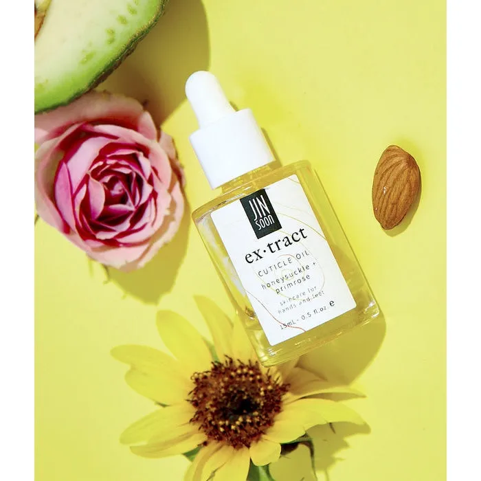 JINsoon - Nail Care - Ex-Tract Honeysuckle   Primrose Cuticle Oil 0.5 oz
