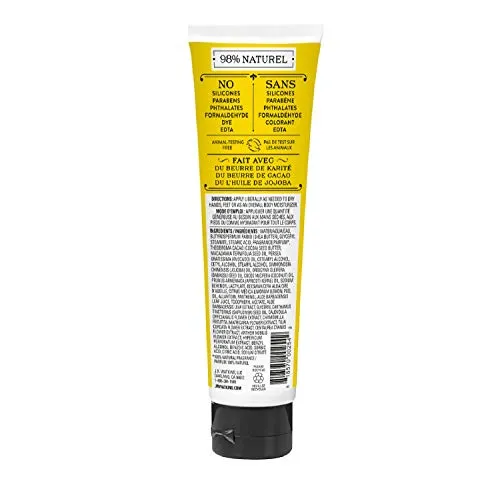 J.R. Watkins Lemon Cream Natural Moisturizing Hand Cream, Hydrating Hand Moisturizer with Shea Butter, Cocoa Butter, and Avocado Oil, USA Made and Cruelty Free, 95 Grams