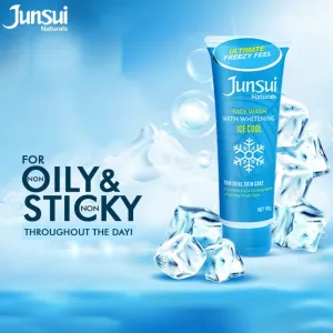 JUNSUI WHITENING FACE WASH ICE COOL 100GM