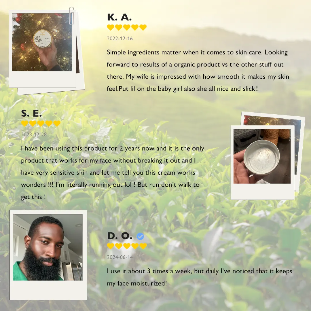JUST CLEAR SKIN - Dark Spot Reducer & Acne Fighting Butter