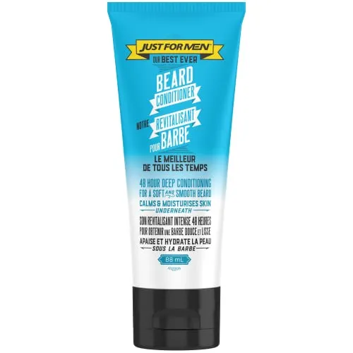 Just For Men The Best Beard Conditioner Ever, Made with Oatmeal, Aloe, Chamomile, and Jojoba Oil, 88mL
