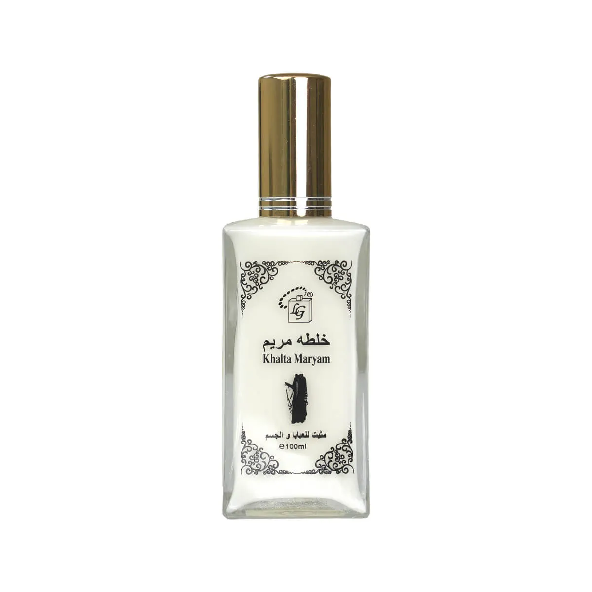 Khalta Maryam Gold Water Perfume 100ml for Body Abaya &  Clothes