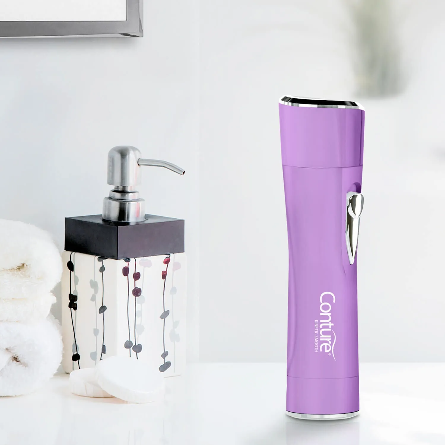 Kinetic Smooth Multi-Speed Hair Remover & Skin Refining Polisher