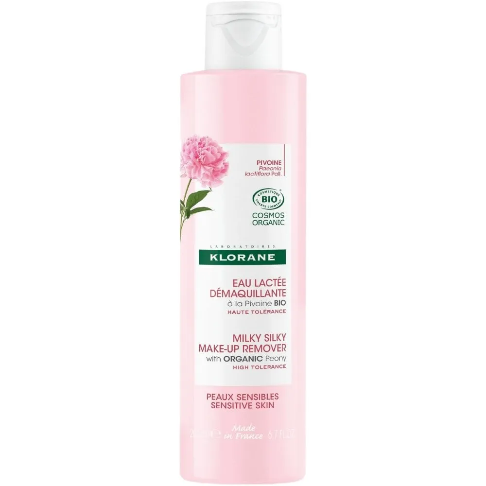Klorane Peony Soothing Milky Silky Makeup Remover 200ml