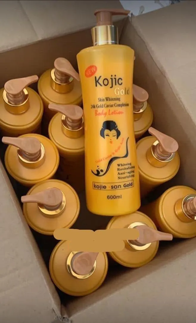 Kojic Gold Lightening and Whitening Body Lotion - 600 ml