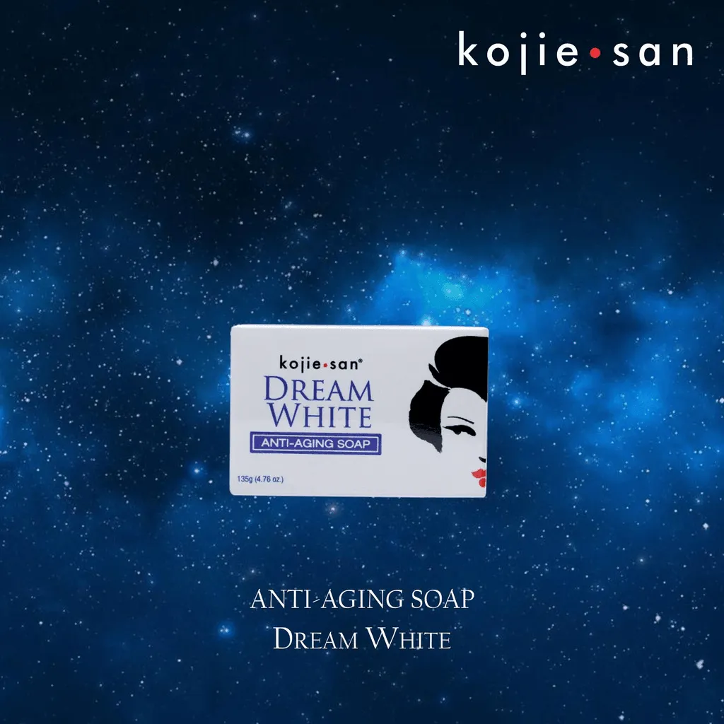 Kojie San Dream White Anti-Aging Soap - 3×135g (Offer)