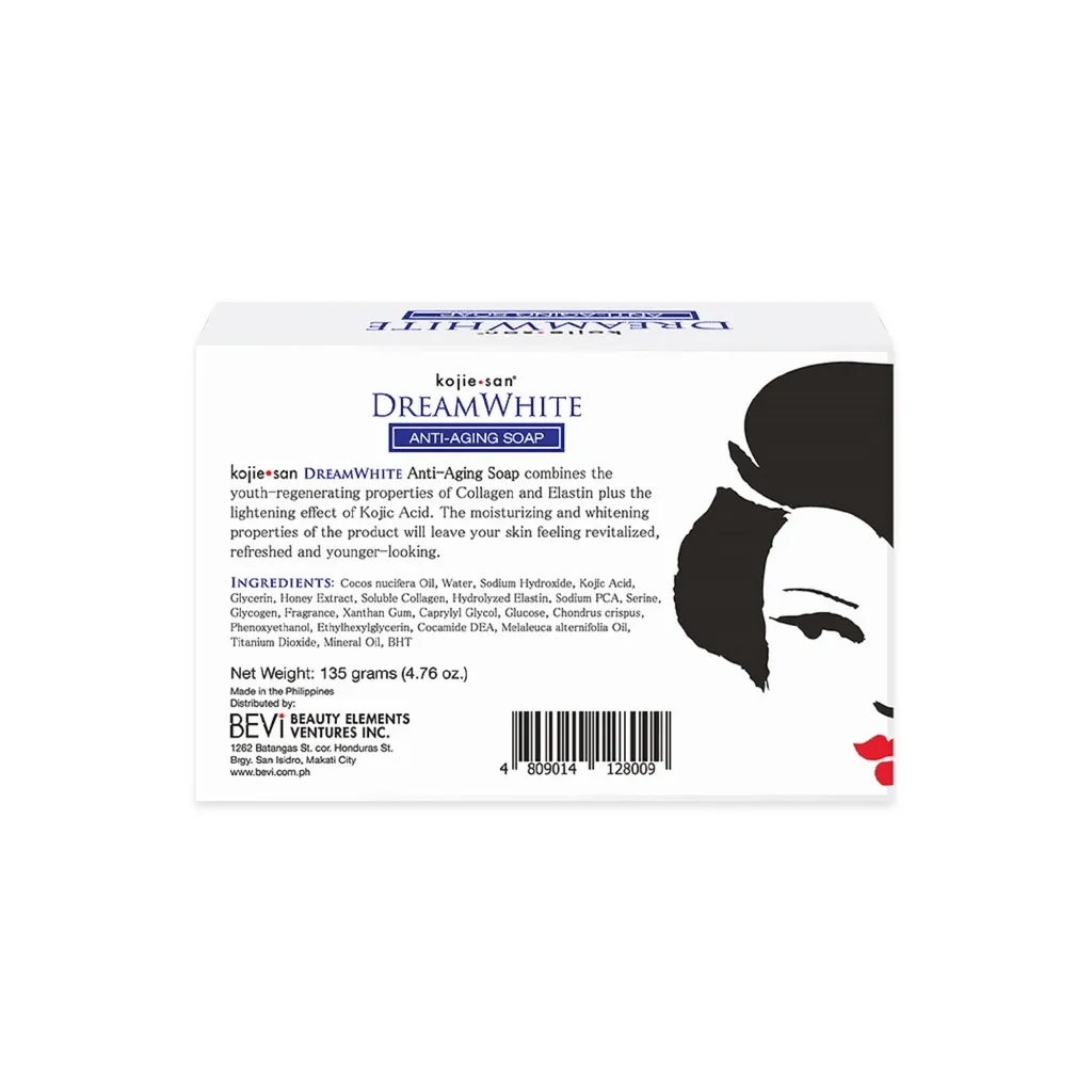 Kojie San Dream White Anti-Aging Soap - 3×135g (Offer)