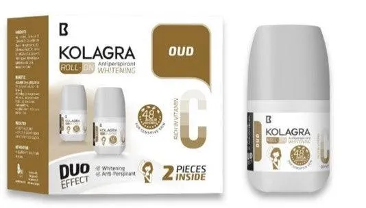 Kolagra whitening Roll on 2*1 promopack 1 1 Oud