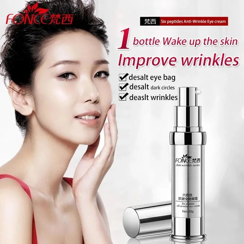 Korean Six Peptides Anti Wrinkle Eye Serum