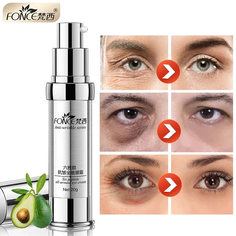 Korean Six Peptides Anti Wrinkle Eye Serum