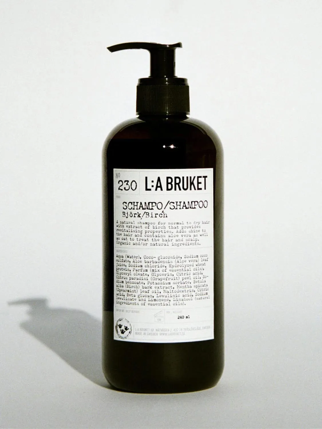 LA Bruket Birch Shampoo