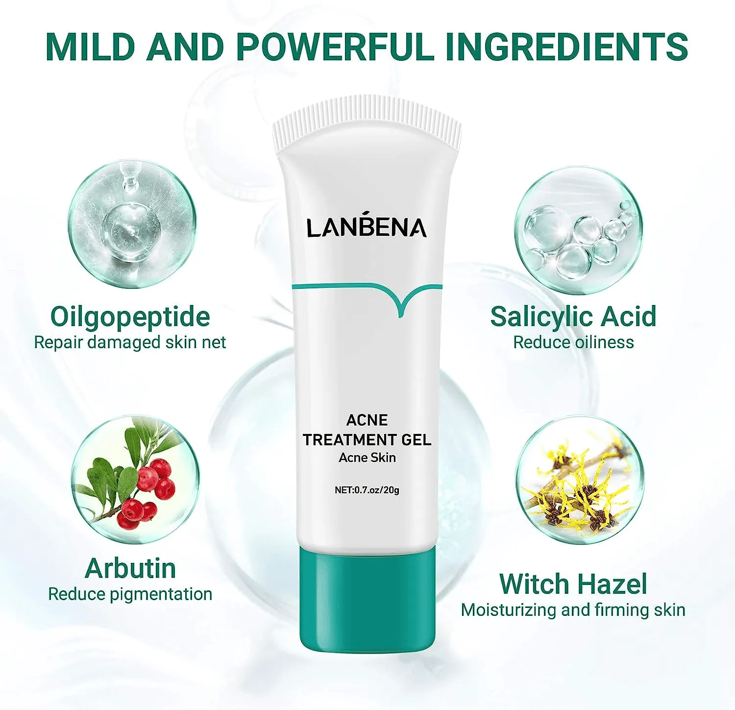 Lanbena Anti Acne Solution Gel - 20g