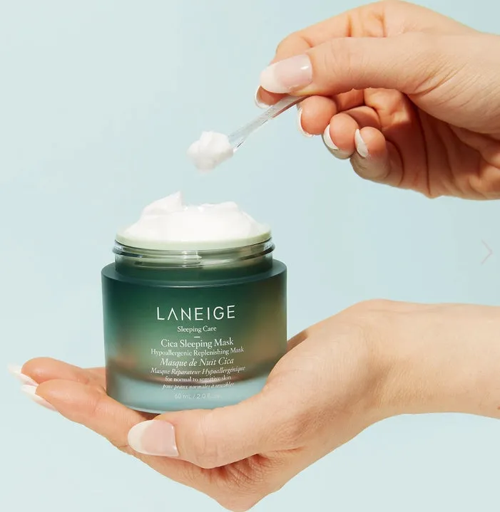 Laneige Cica Sleeping Mask Hypoallergenic Lotion