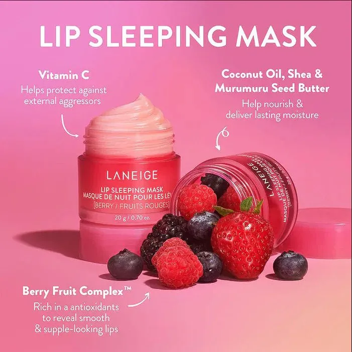 LANEIGE Lip Sleeping Mask 20g - Berry