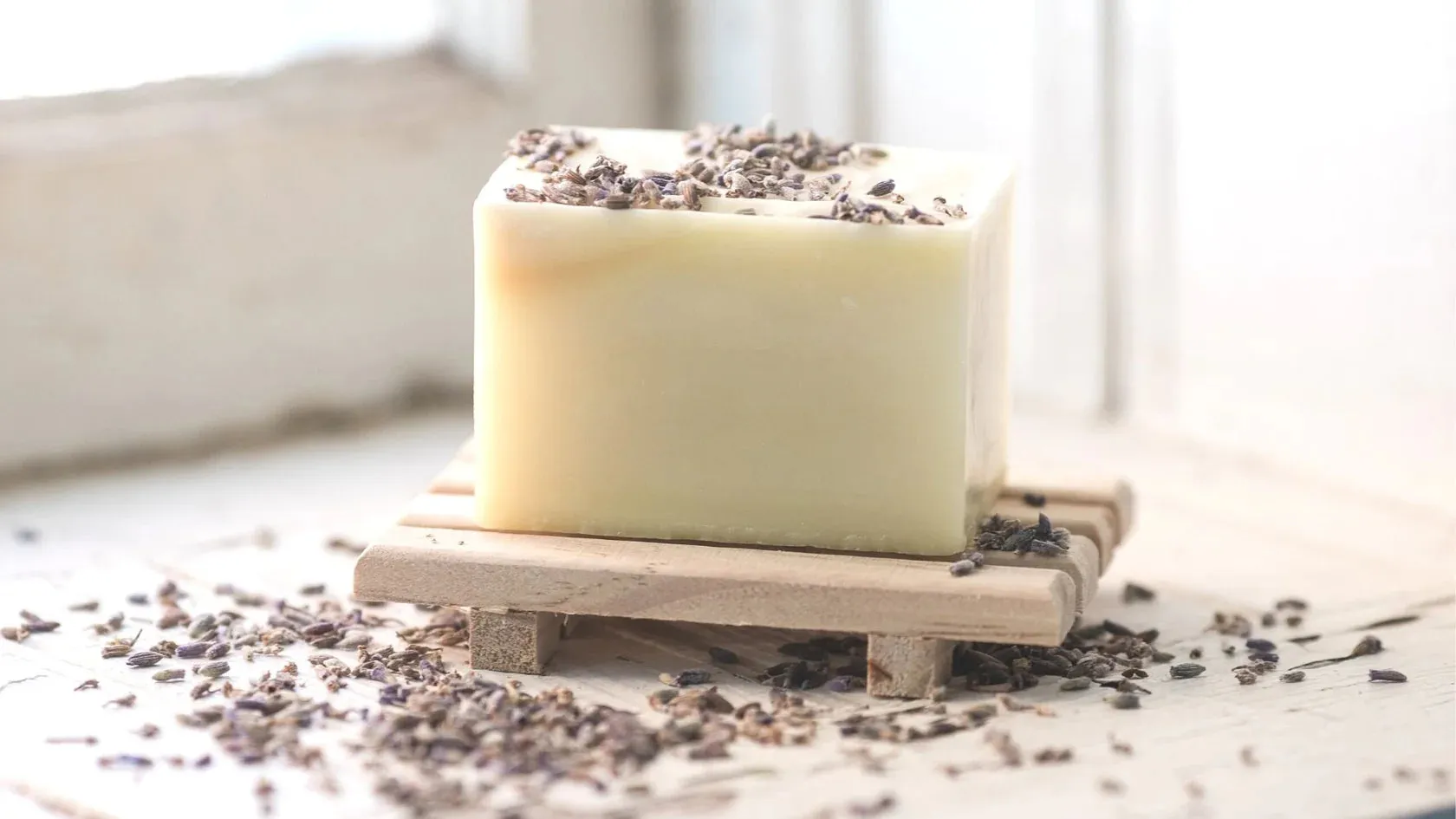 Lavender Lemongrass  Organic Solid Dish Soap