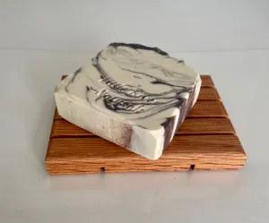 Lavender Mint Tussah Silk and Coconut Milk Soap