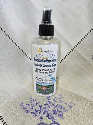 Lavender Sanitizing Hands and Counter Top Sprau