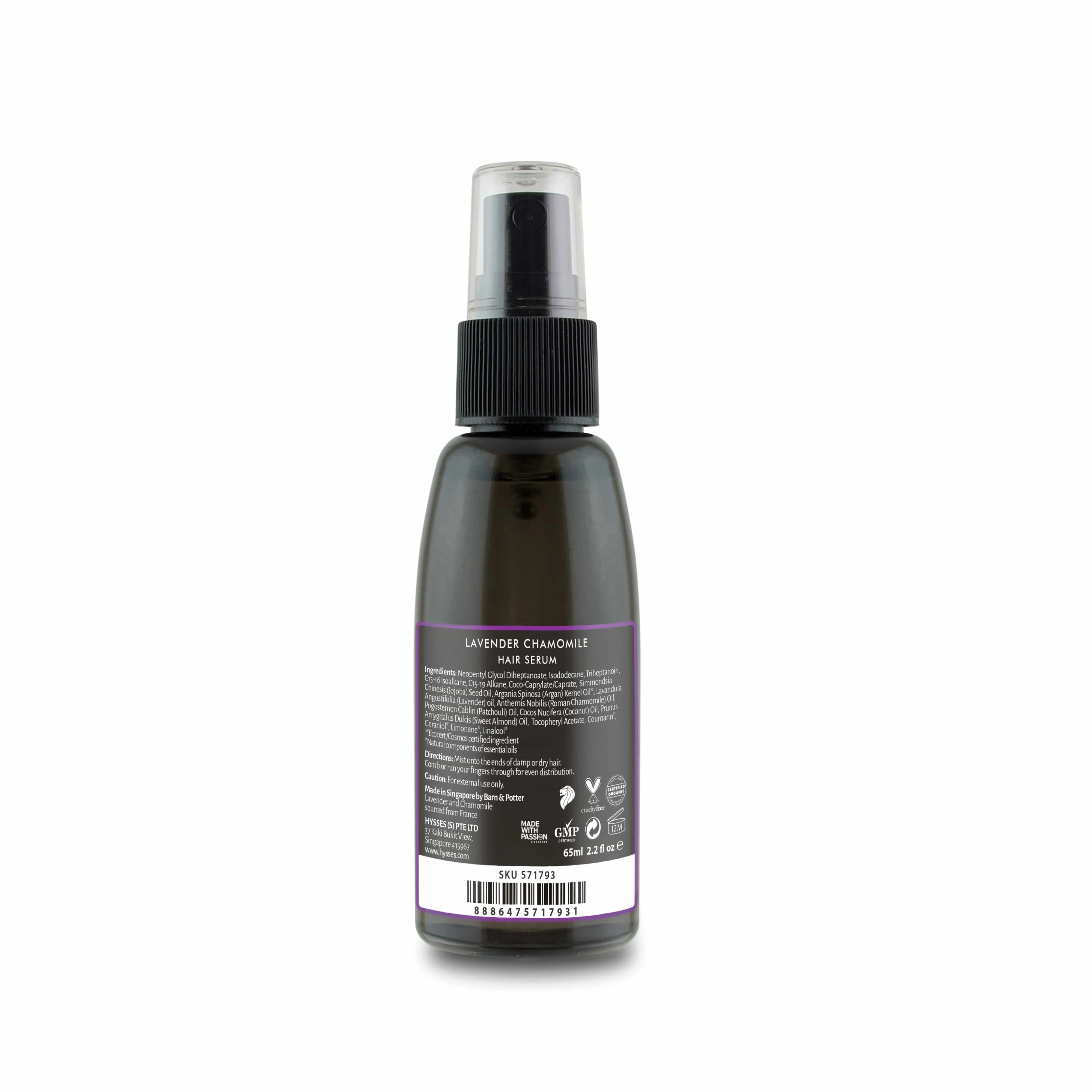 Lightweight Hair Serum Lavender Chamomile, 65ML