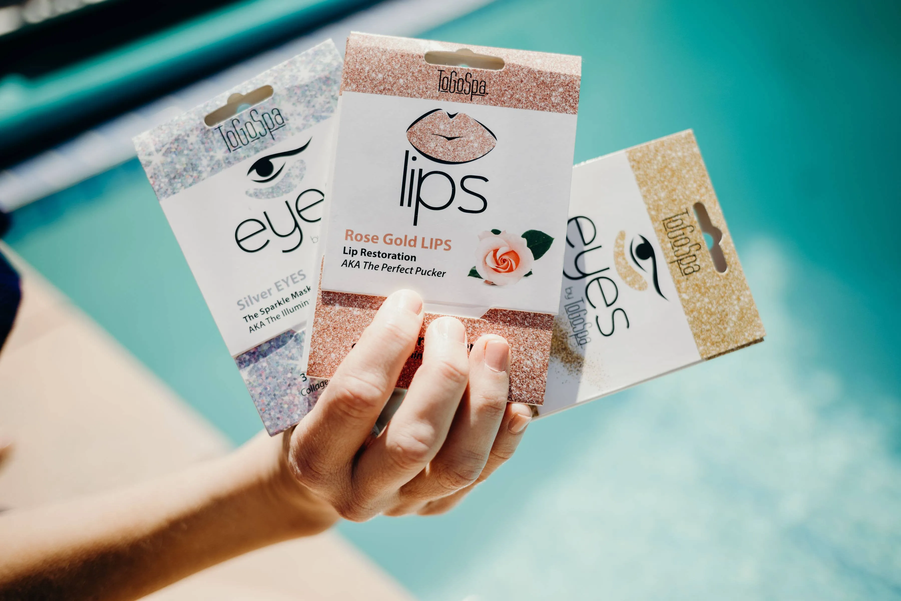 LIPS: Rose Gold Lips by ToGoSpa The Perfect Pucker - 3 pack