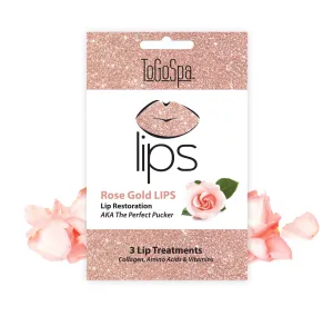 LIPS: Rose Gold Lips by ToGoSpa The Perfect Pucker - 3 pack