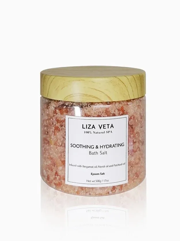 Liza Veta Soothing & Hydrating Bath Salt 500g