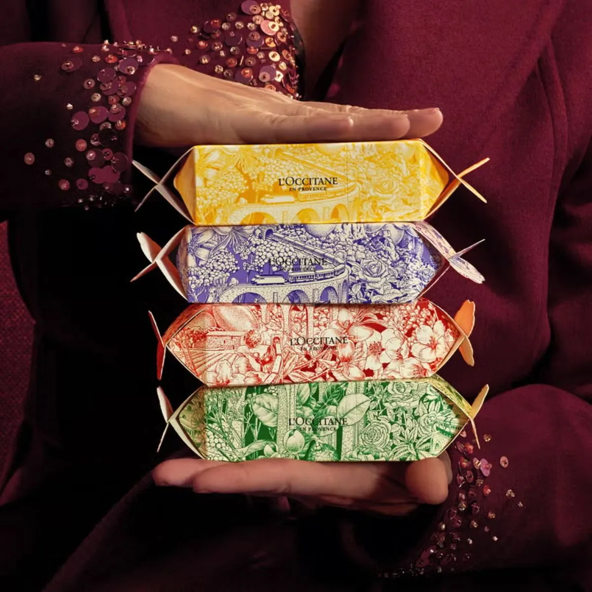 L'Occitane 4 Piece Cracker Collection