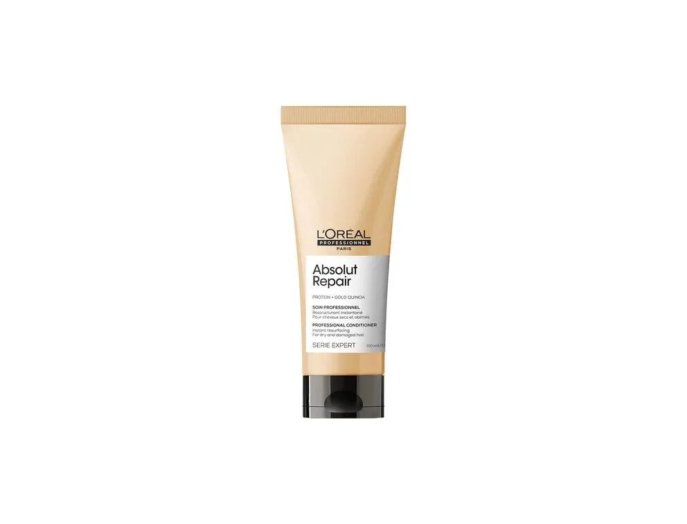 L'Oréal Professionnel Serie Expert Absolut Repair Shampoo, Conditioner, Repair Oil & Resurfacing Mask Quad Pack
