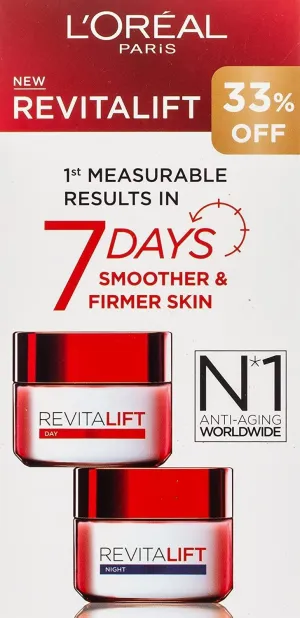 L'oreal Paris Revitalift Anti Wrinkle Cream - Day   Night