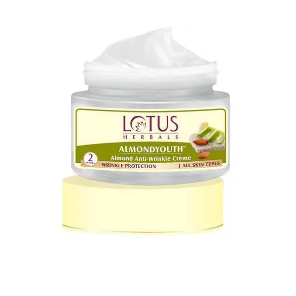 Lotus Herbals  Almondyouth Almond Anti-Wrinkle Cream - 50 GM