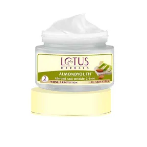 Lotus Herbals  Almondyouth Almond Anti-Wrinkle Cream - 50 GM