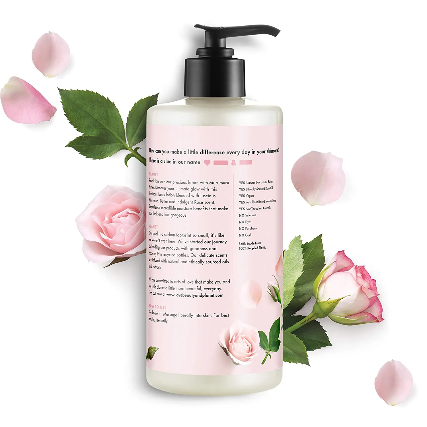 Love Beauty & Planet Body Lotion Delicious Glow 13.5 Oz