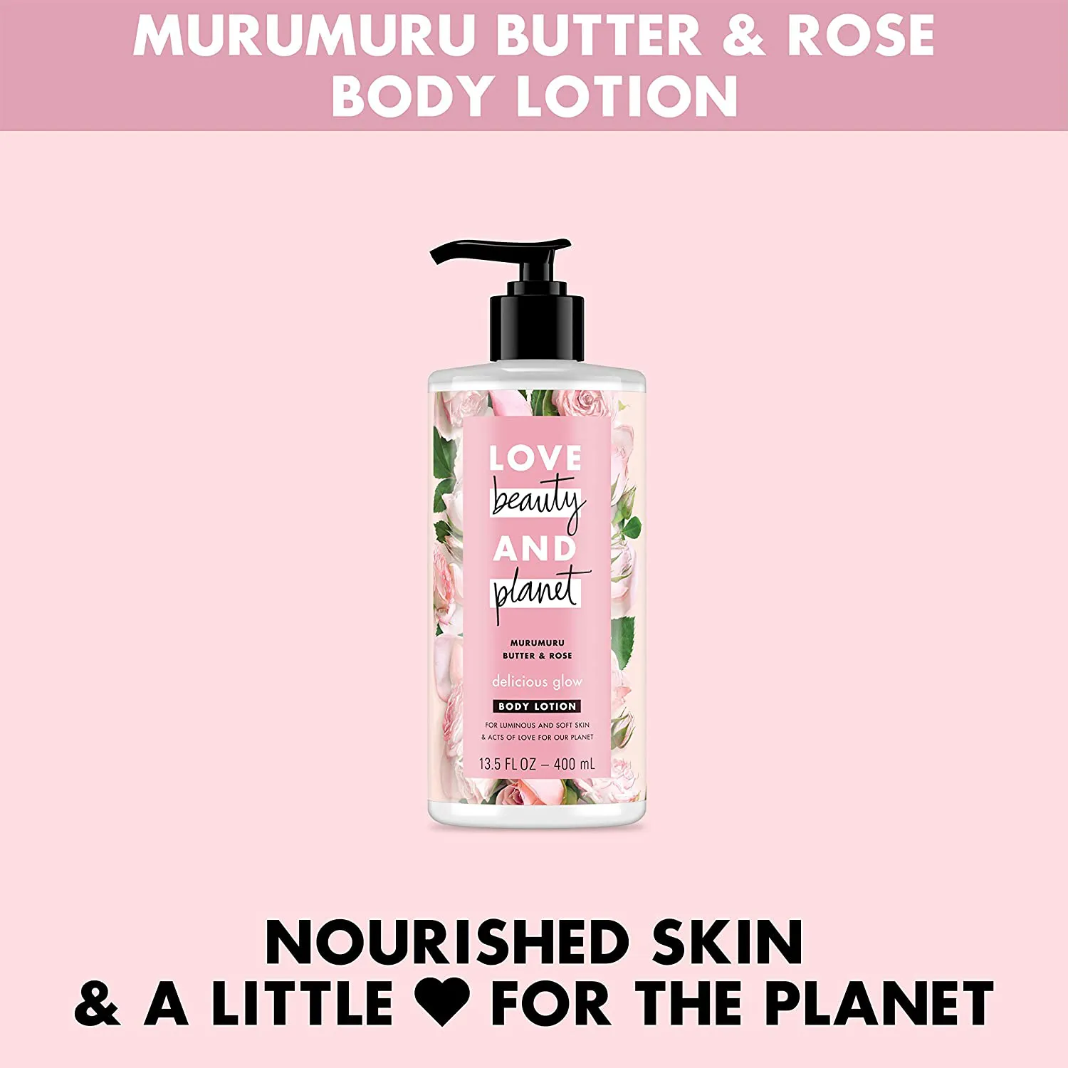 Love Beauty & Planet Body Lotion Delicious Glow 13.5 Oz
