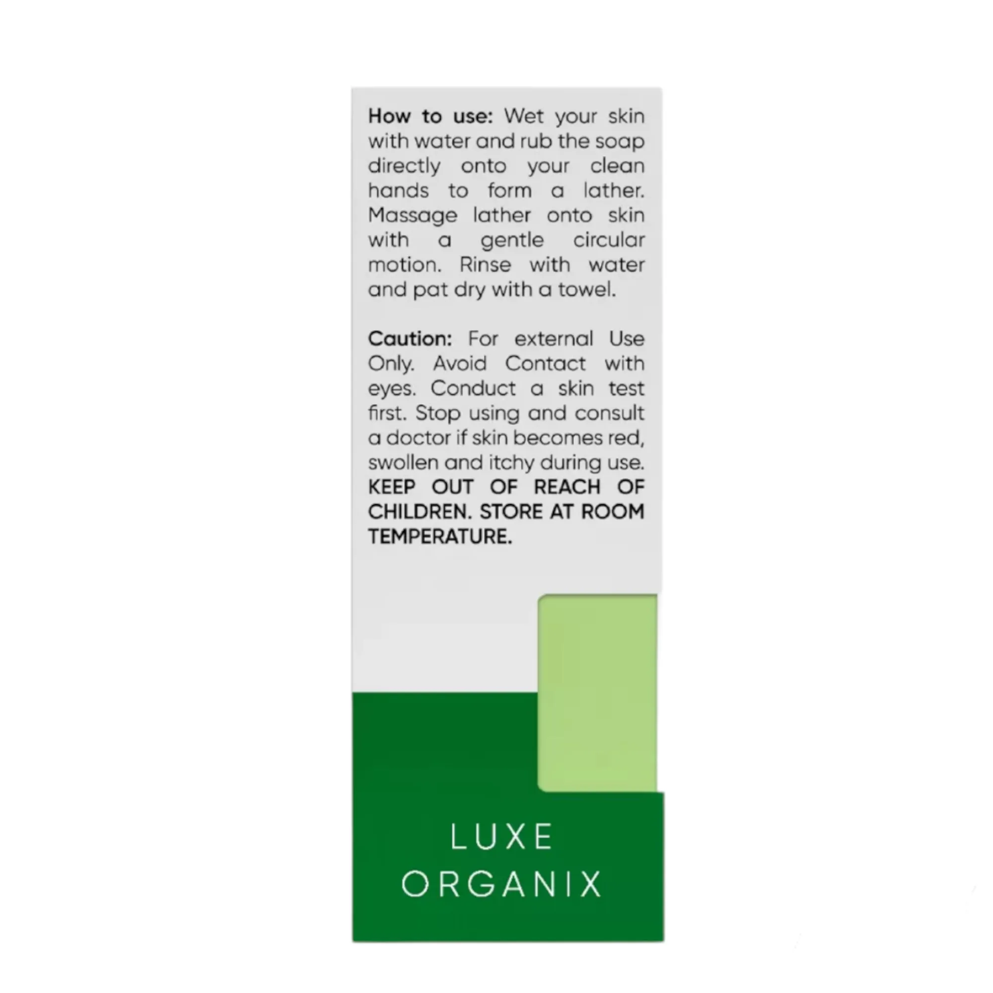 Luxe Organix - Aloe Vera Natural Soap with Vitamin C & Glutathione 135g