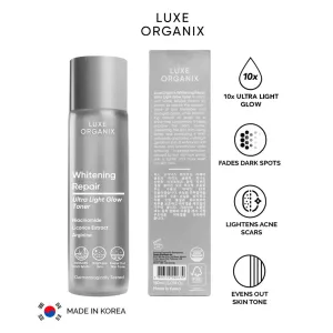 Luxe Organix Whitening Repair Essence Toner Niacinamide Licorice Extract 150ml