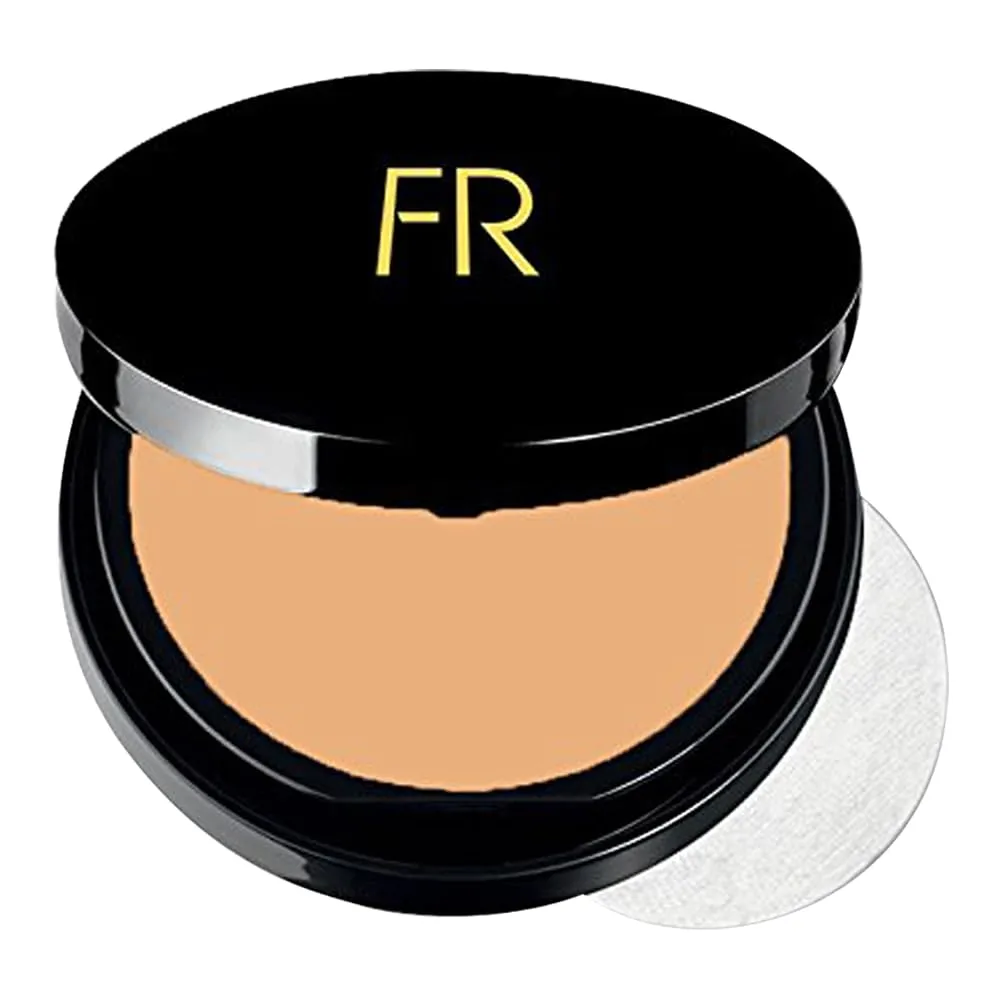 Luxury Oil Blotting Pressed Powder by Flori Roberts, Long Lasting Oil and Shine Control, Flawless Complexion for Women of Color or Deeper Skin Tones
